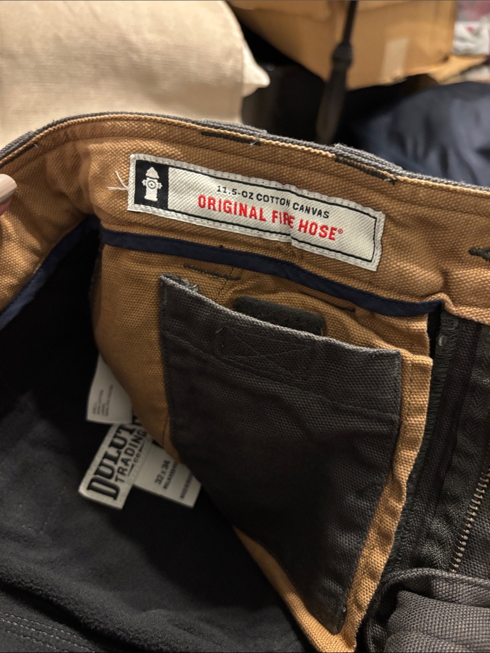 Duluth Trading Company Fire Hose Fleece Lined Pants - Picture 13 of 16